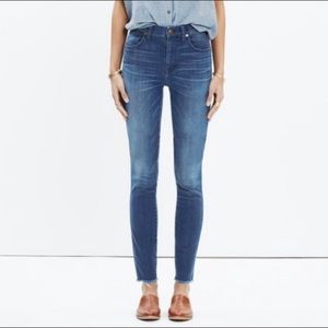 Madewell 10” High Riser Skinny Skinny Jeans